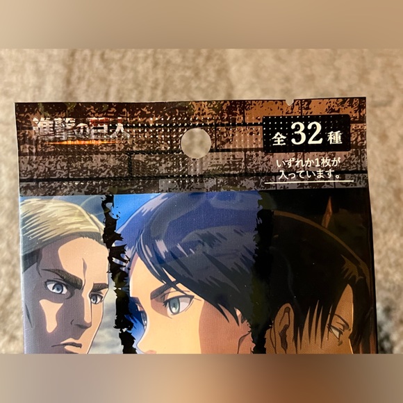 Attack on Titan / Shingeki no Kyojin Cardboard Coaster Blind Pack / Bag Anime - Picture 3 of 6